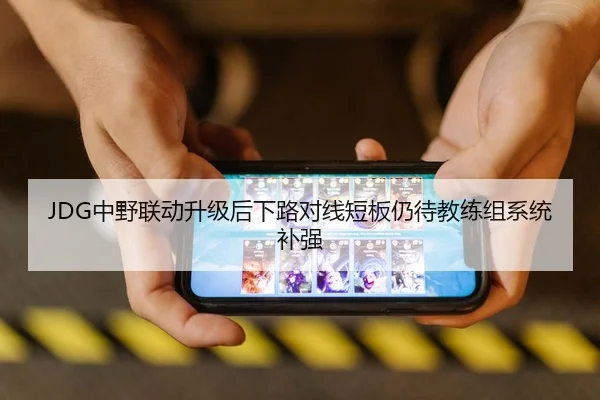 JDG中野联动升级后下路对线短板仍待教练组系统补强